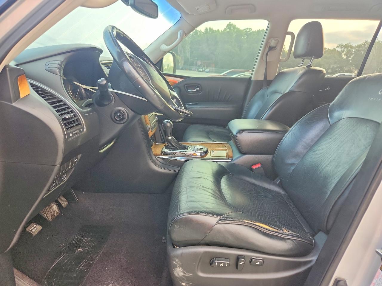 2011 Infiniti Qx56 Base Silver vin: JN8AZ2NF0B9501346