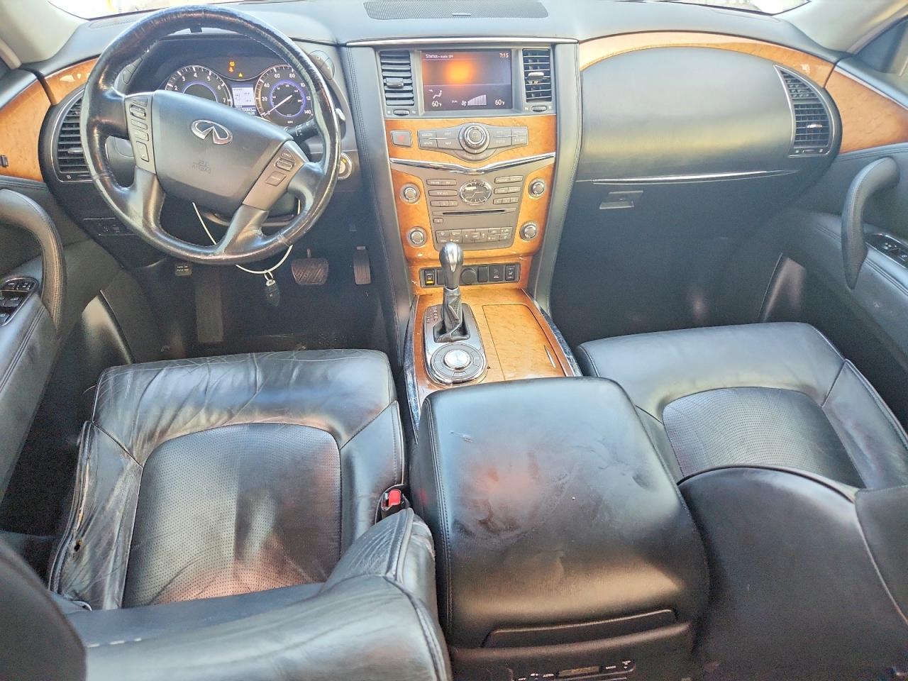 2011 Infiniti Qx56 Base Silver vin: JN8AZ2NF0B9501346