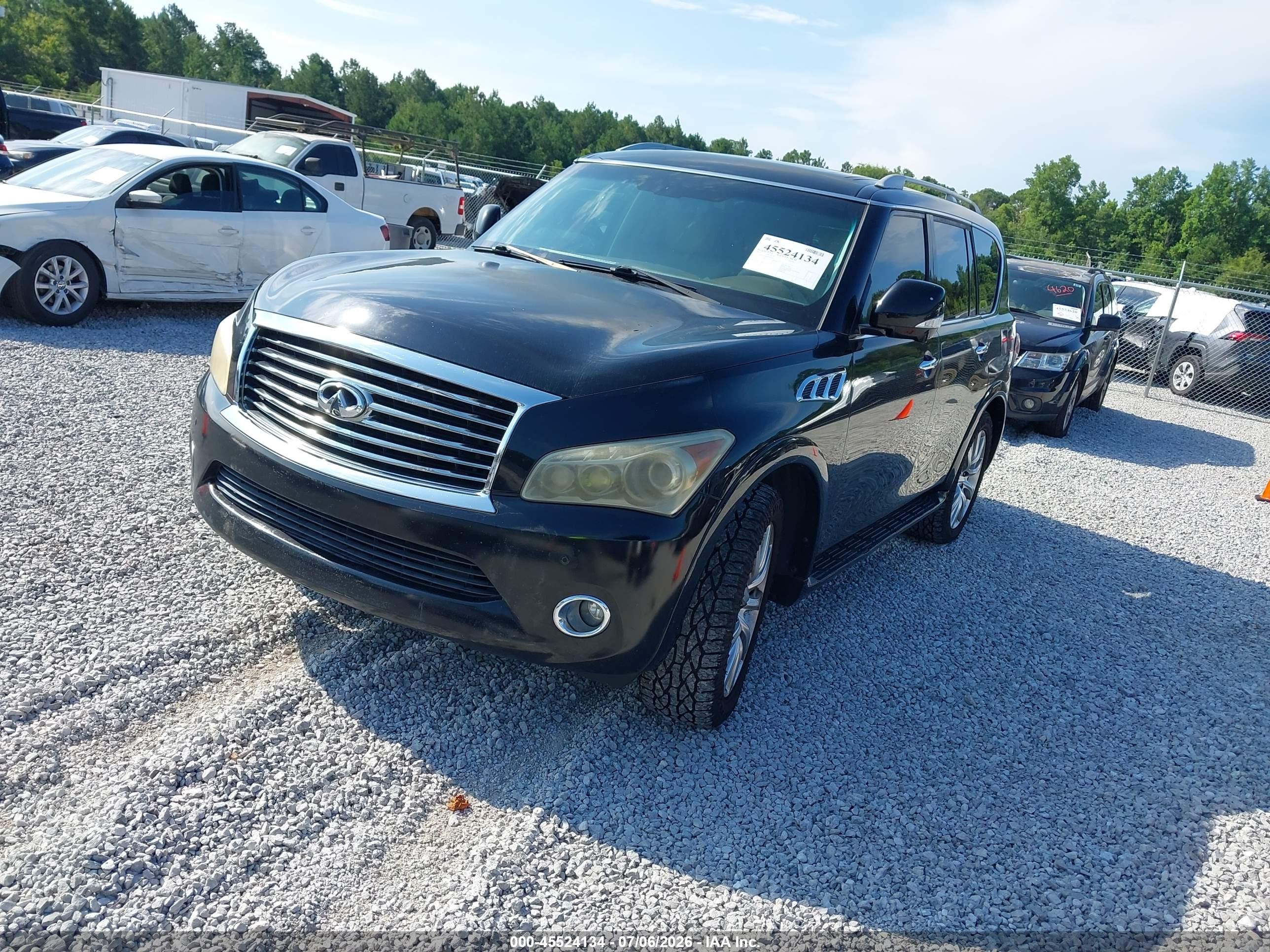 2011 Infiniti Qx56   Black vin: JN8AZ2NF0B9502576