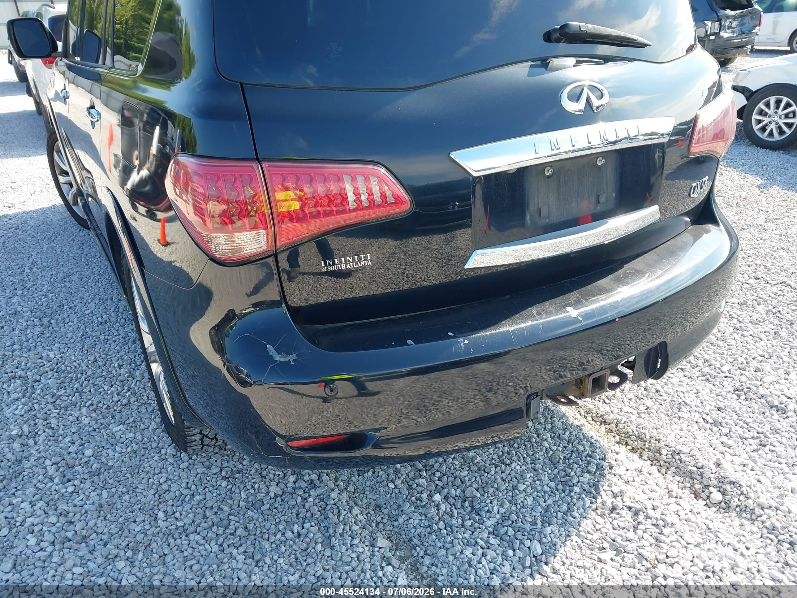 2011 Infiniti Qx56   Black vin: JN8AZ2NF0B9502576