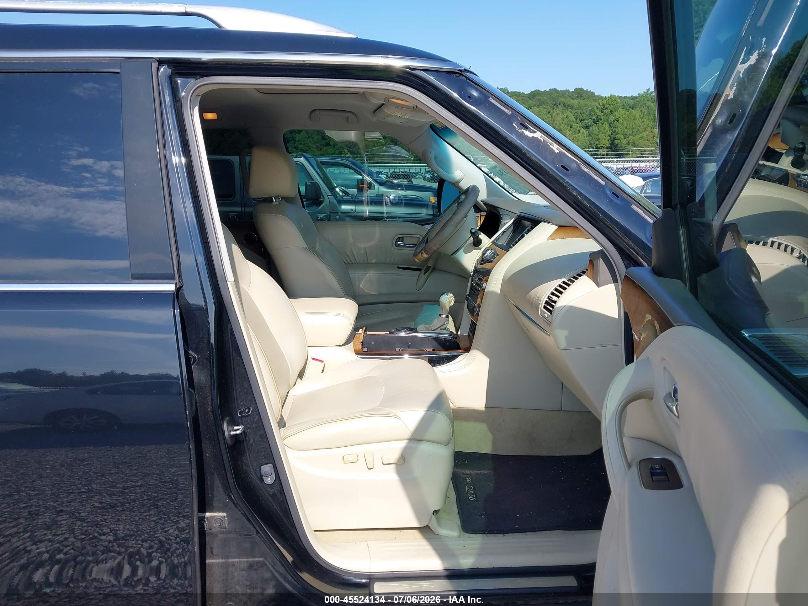 2011 Infiniti Qx56   Black vin: JN8AZ2NF0B9502576