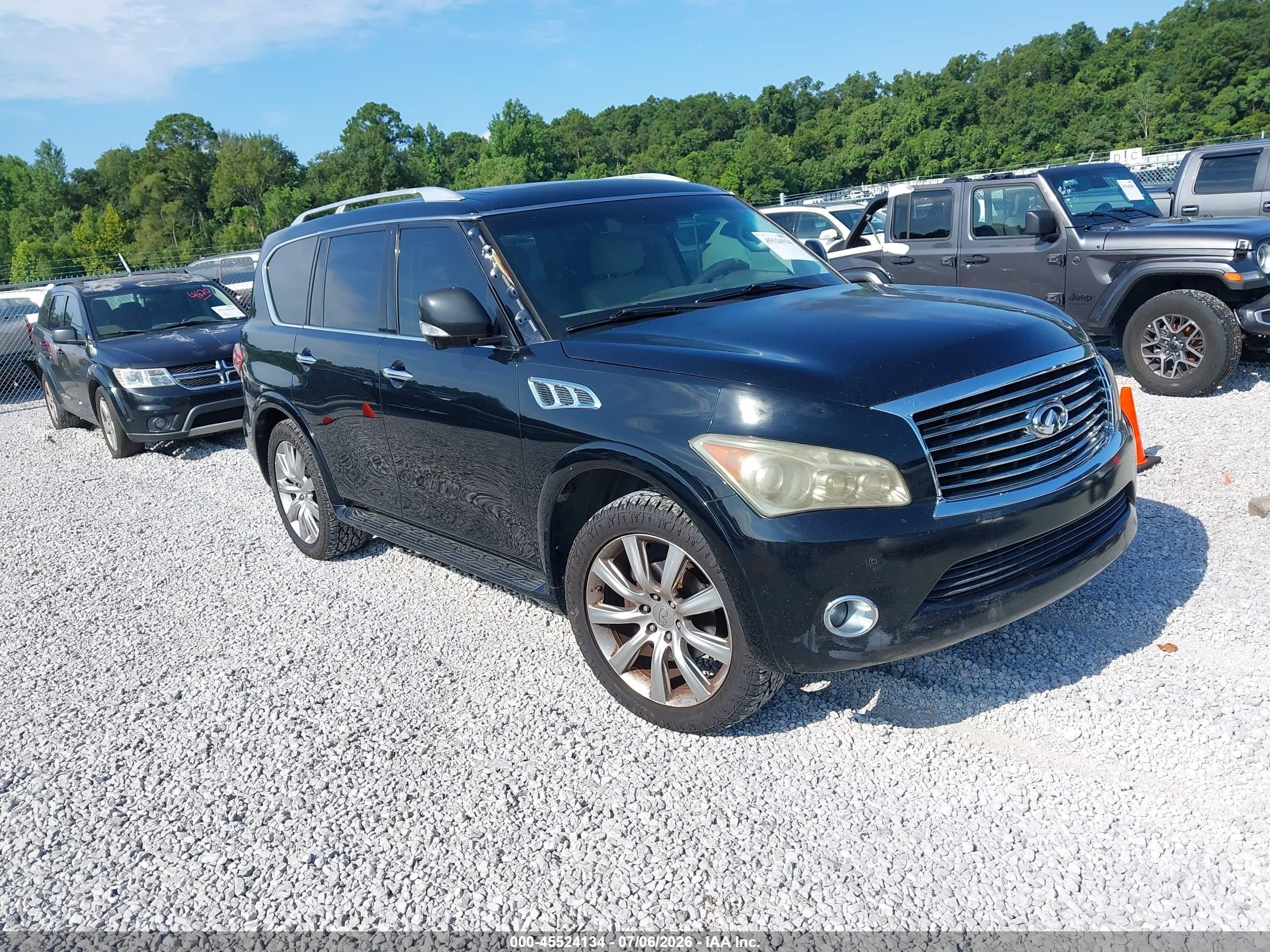 2011 Infiniti Qx56   Черный vin: JN8AZ2NF0B9502576