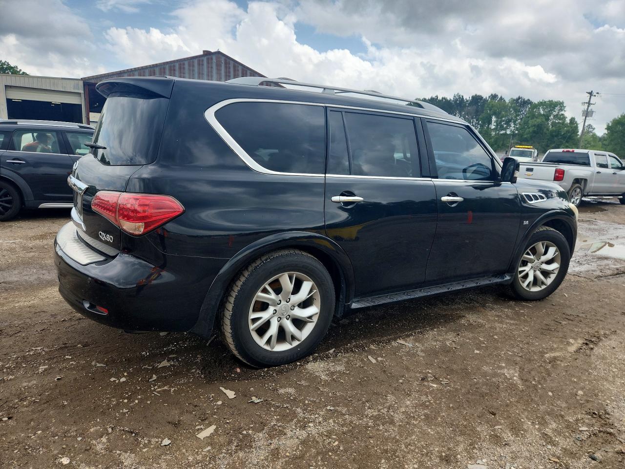 2014 Infiniti Qx80 Base Черный vin: JN8AZ2NF0E9552821