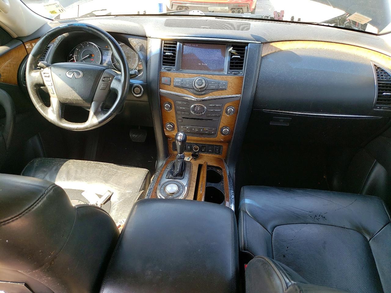2014 Infiniti Qx80 Base Black vin: JN8AZ2NF0E9552902