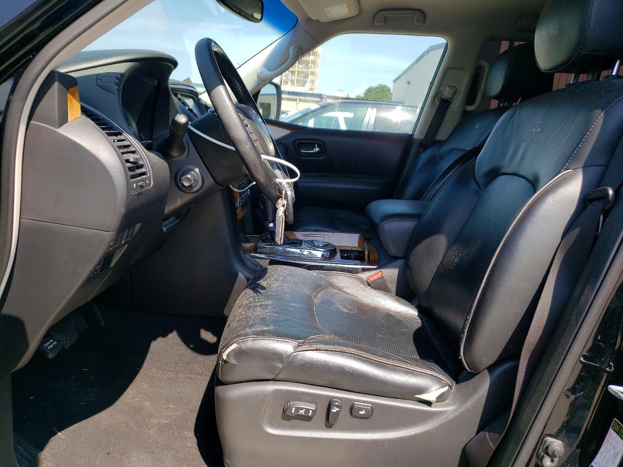 2014 Infiniti Qx80 Base Black vin: JN8AZ2NF0E9552902