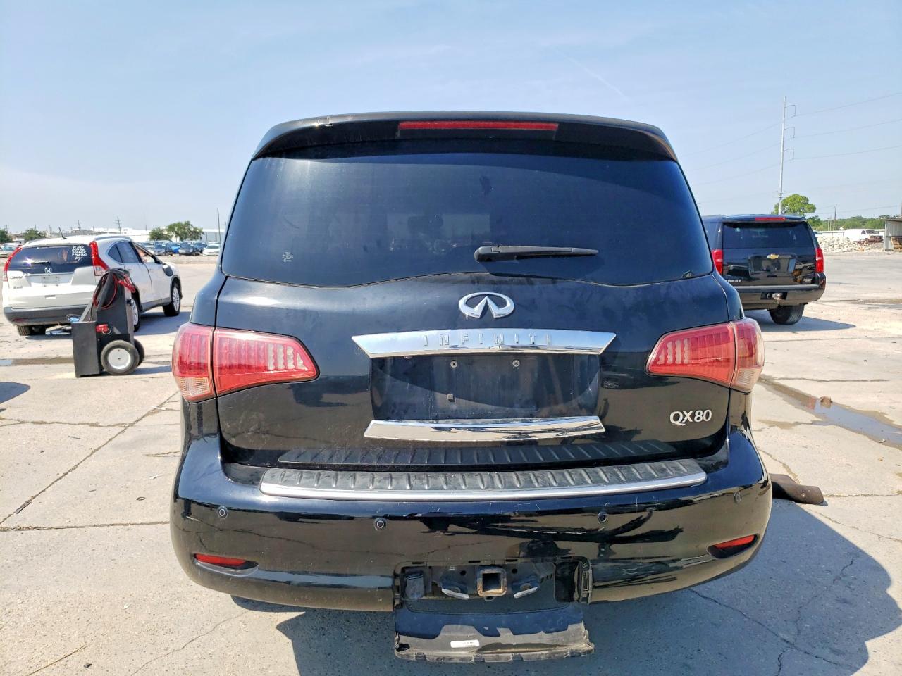 2014 Infiniti Qx80 Base Black vin: JN8AZ2NF0E9552902