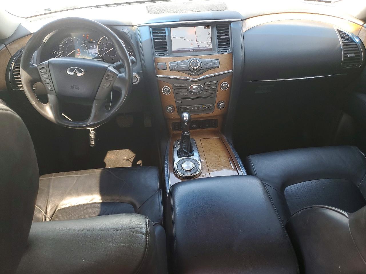 2014 Infiniti Qx80 Base Silver vin: JN8AZ2NF0E9556027