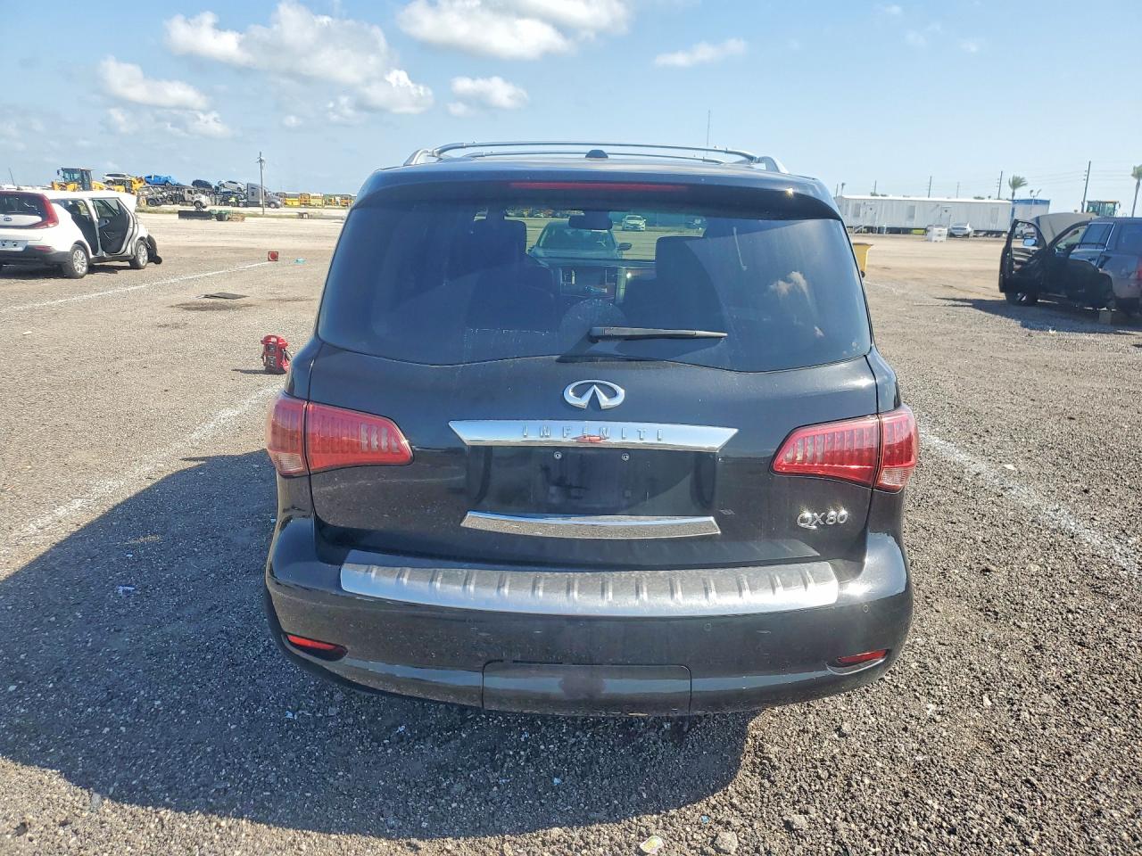 2015 Infiniti Qx80 Base Black vin: JN8AZ2NF0F9570642