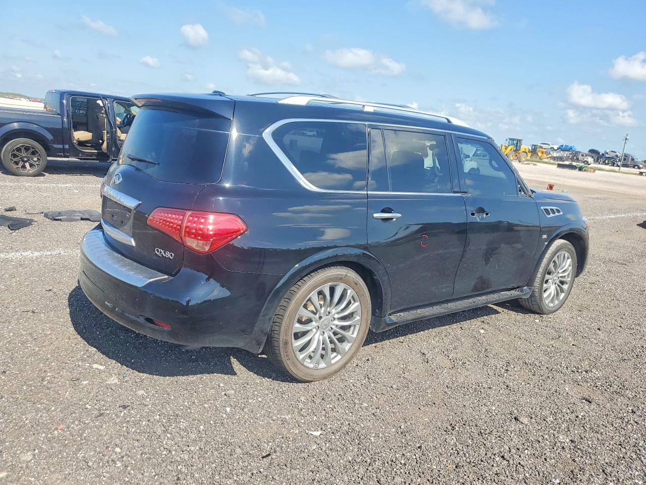 2015 Infiniti Qx80 Base Black vin: JN8AZ2NF0F9570642