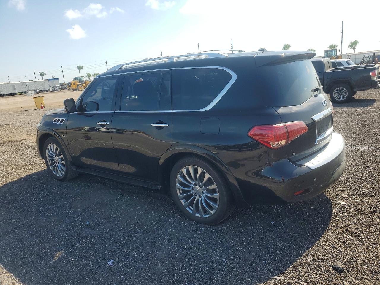 2015 Infiniti Qx80 Base Black vin: JN8AZ2NF0F9570642