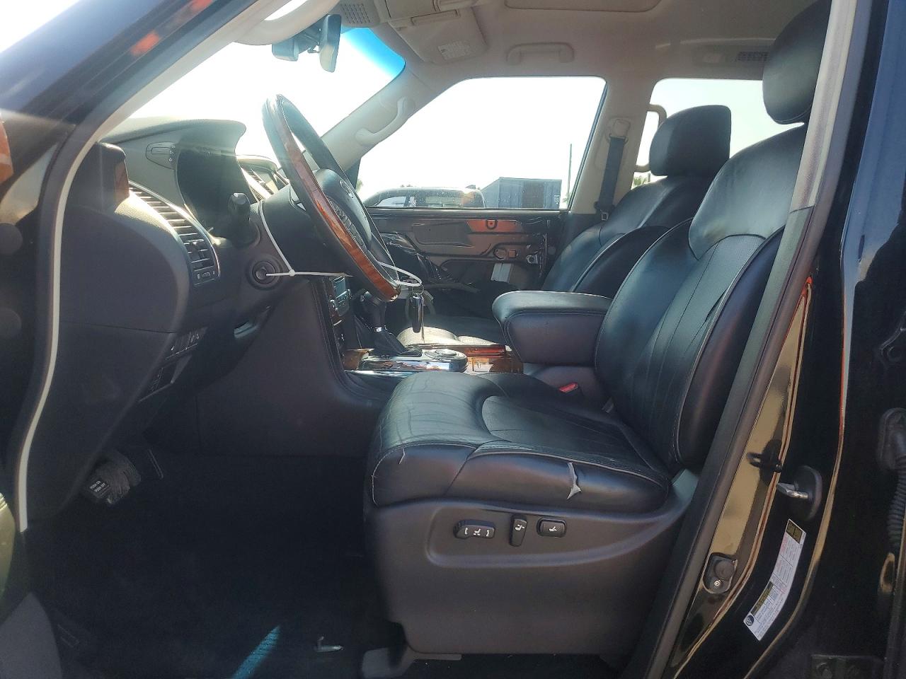 2015 Infiniti Qx80 Base Black vin: JN8AZ2NF0F9570642