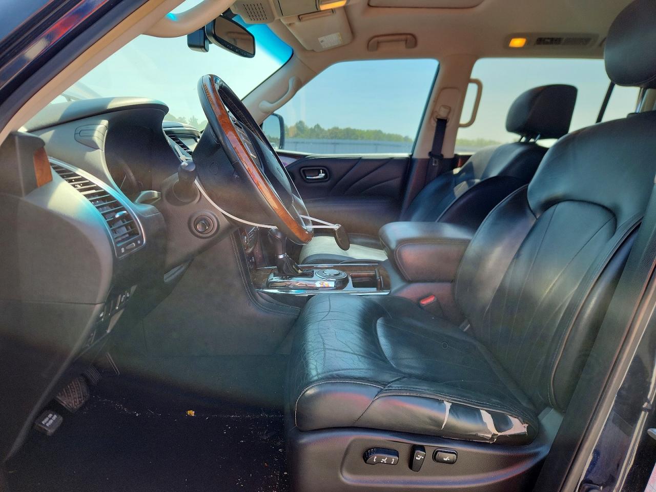 2015 Infiniti Qx80 Base Blue vin: JN8AZ2NF0F9571872