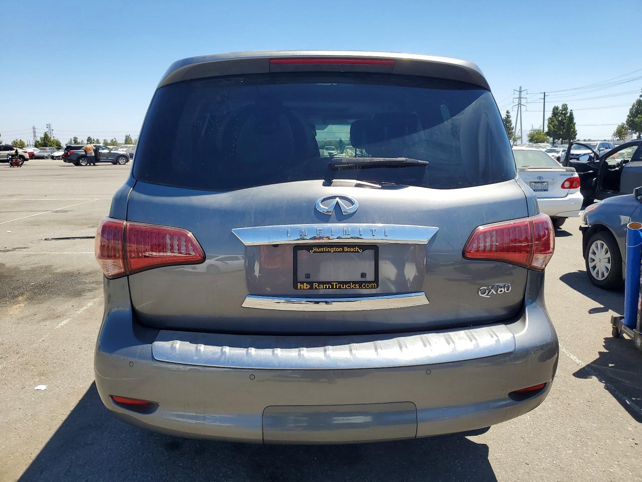 2016 Infiniti Qx80 Base Серый vin: JN8AZ2NF0G9610316