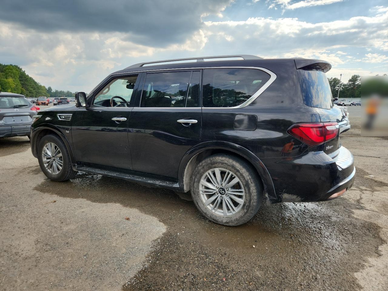 2018 Infiniti Qx80 Base Черный vin: JN8AZ2NF0J9661452
