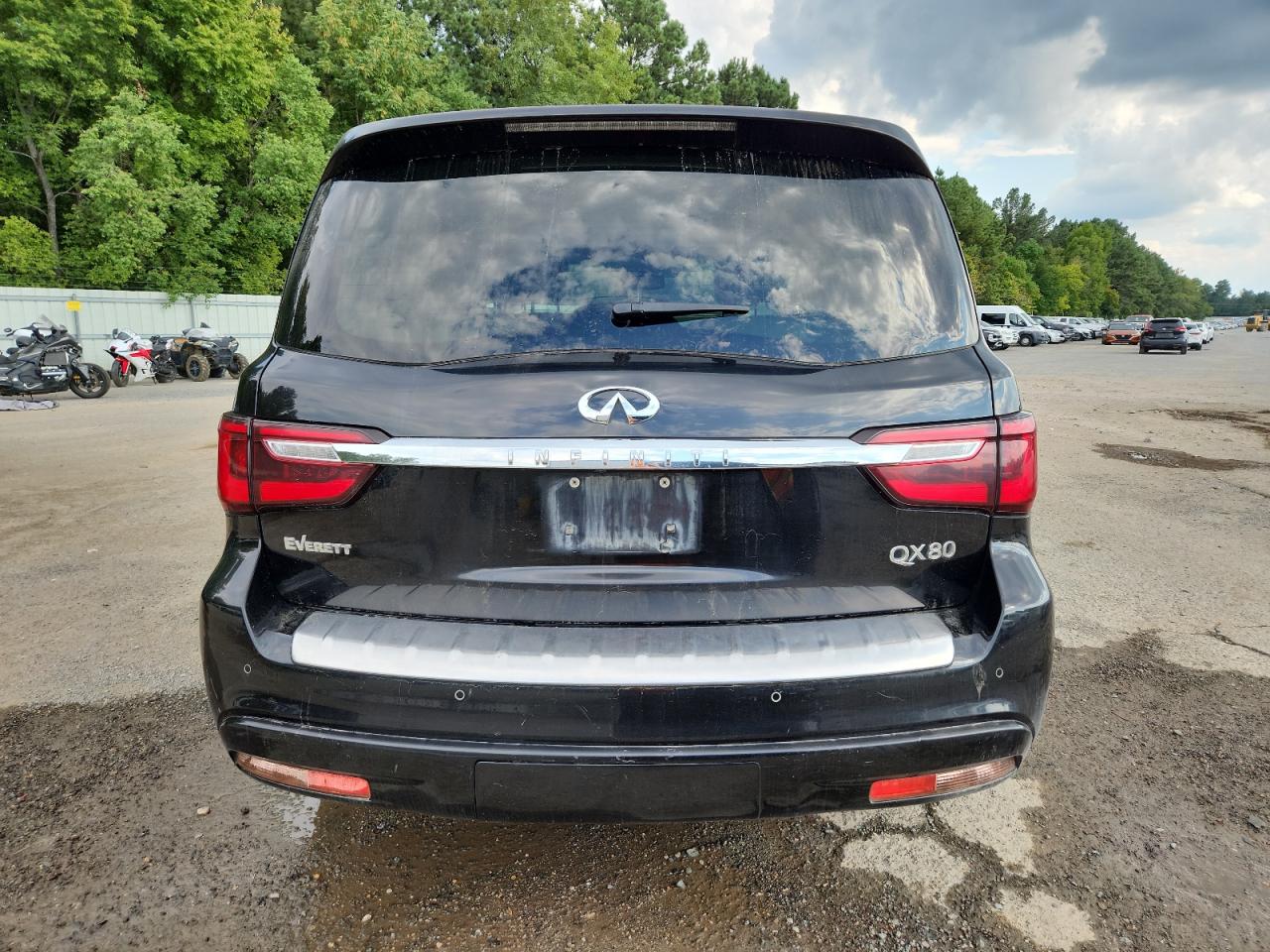 2018 Infiniti Qx80 Base Черный vin: JN8AZ2NF0J9661452