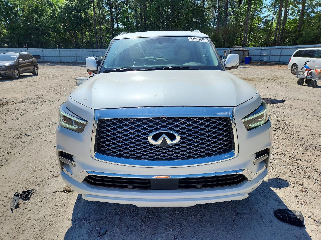 2018 Infiniti Qx80 Base Белый vin: JN8AZ2NF0J9663461