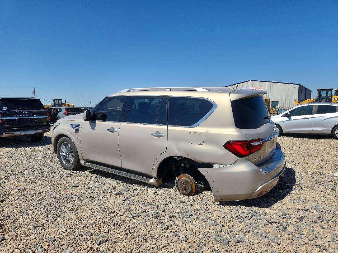 2019 Infiniti Qx80 Luxe Tan vin: JN8AZ2NF0K9684747