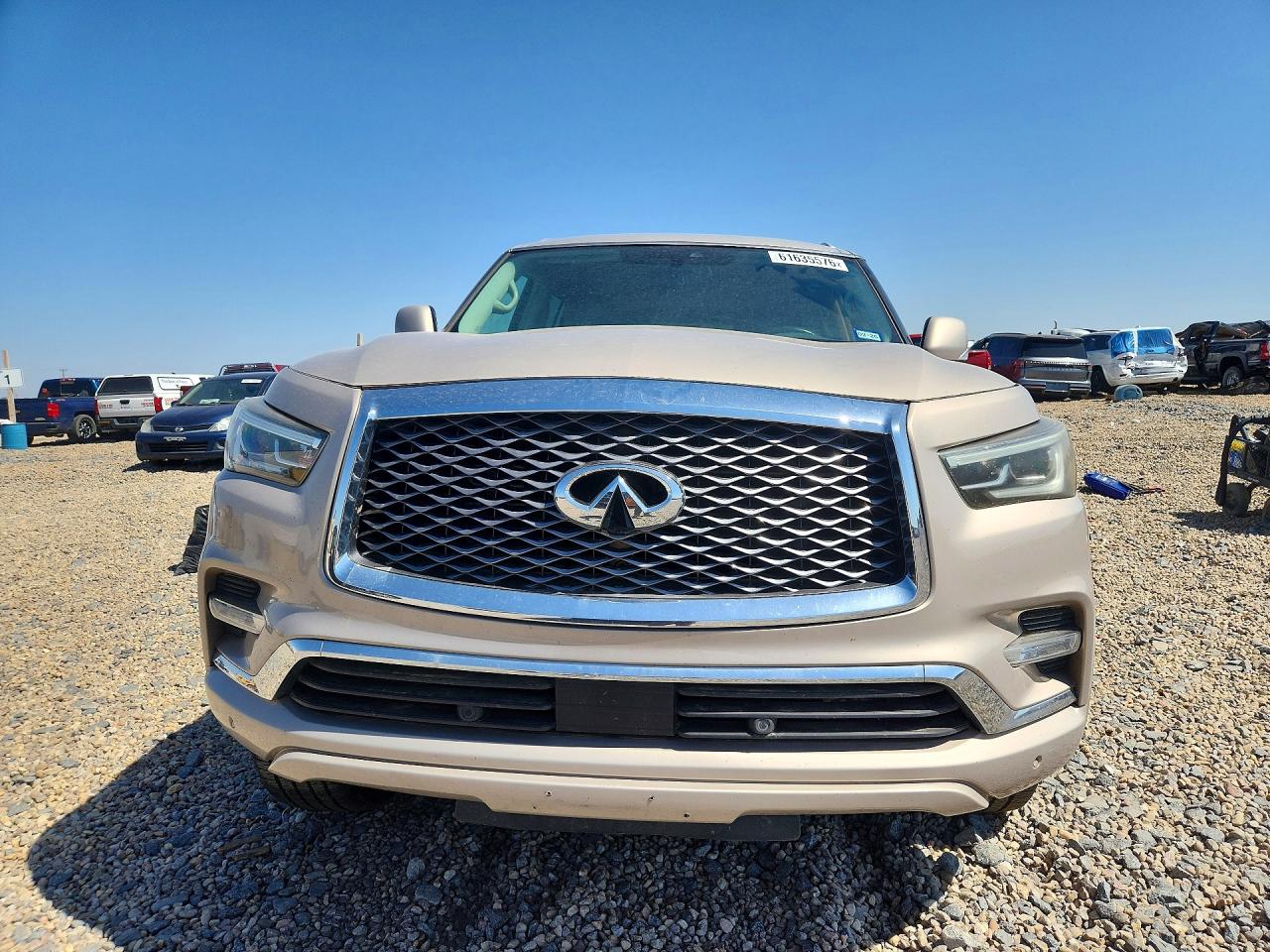 2019 Infiniti Qx80 Luxe Tan vin: JN8AZ2NF0K9684747