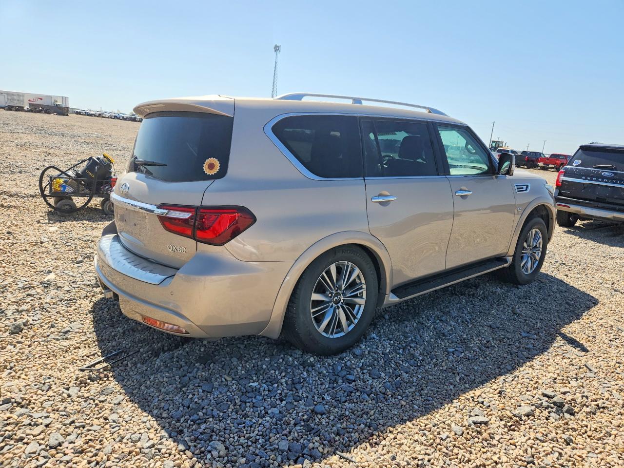 2019 Infiniti Qx80 Luxe Tan vin: JN8AZ2NF0K9684747