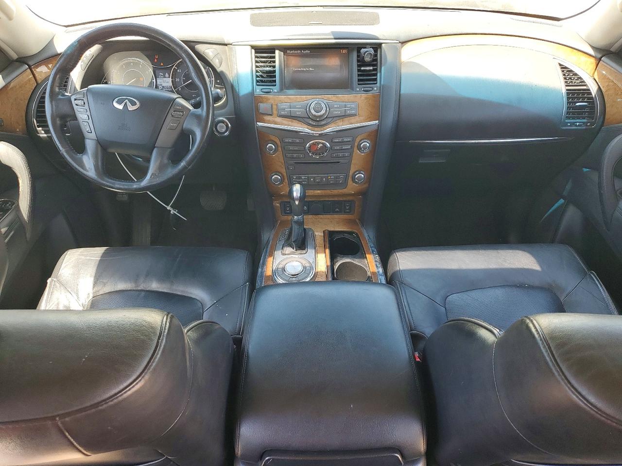 2011 Infiniti Qx56 Base White vin: JN8AZ2NF1B9501954