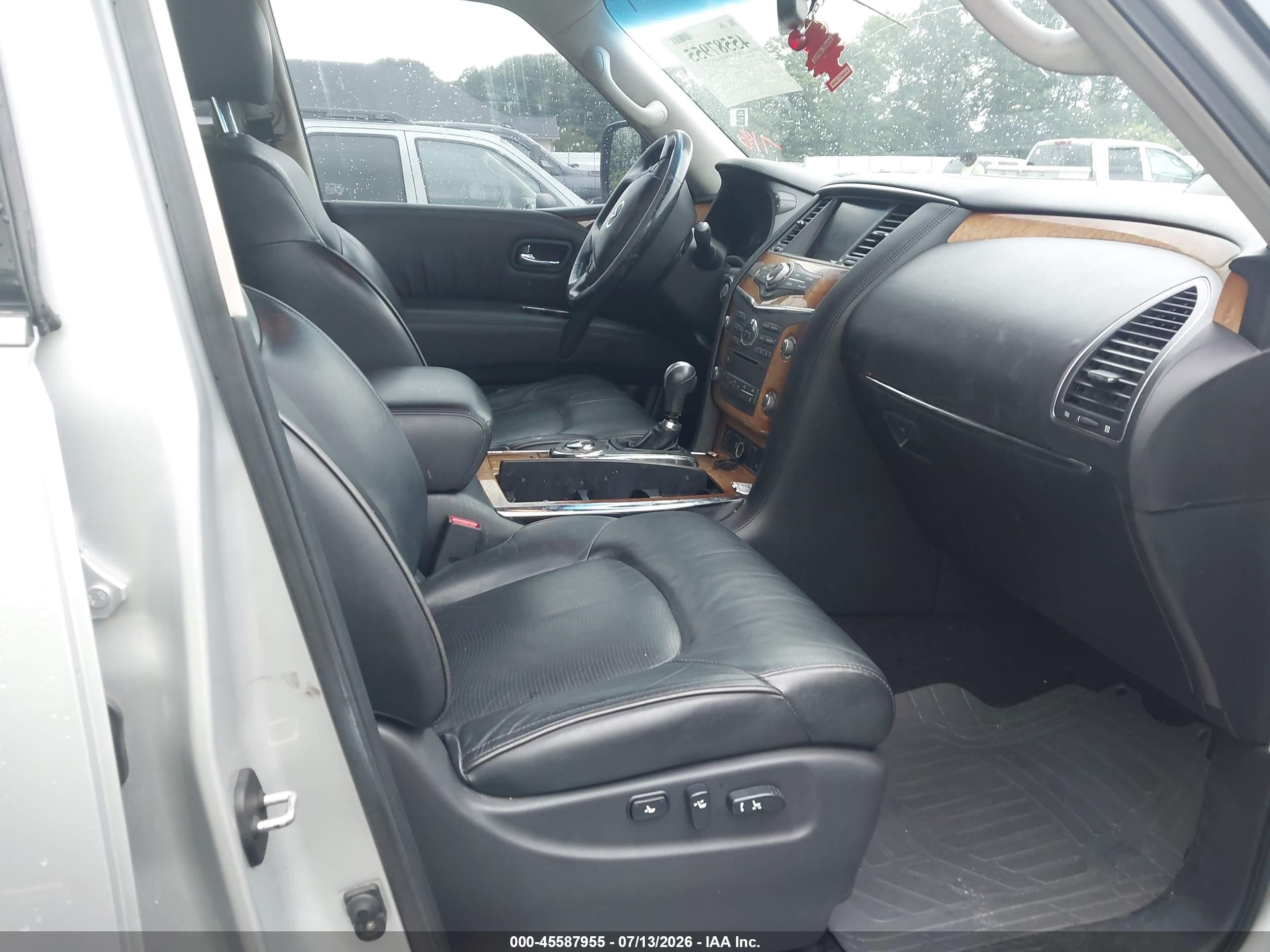 2011 Infiniti Qx56   Silver vin: JN8AZ2NF1B9502120
