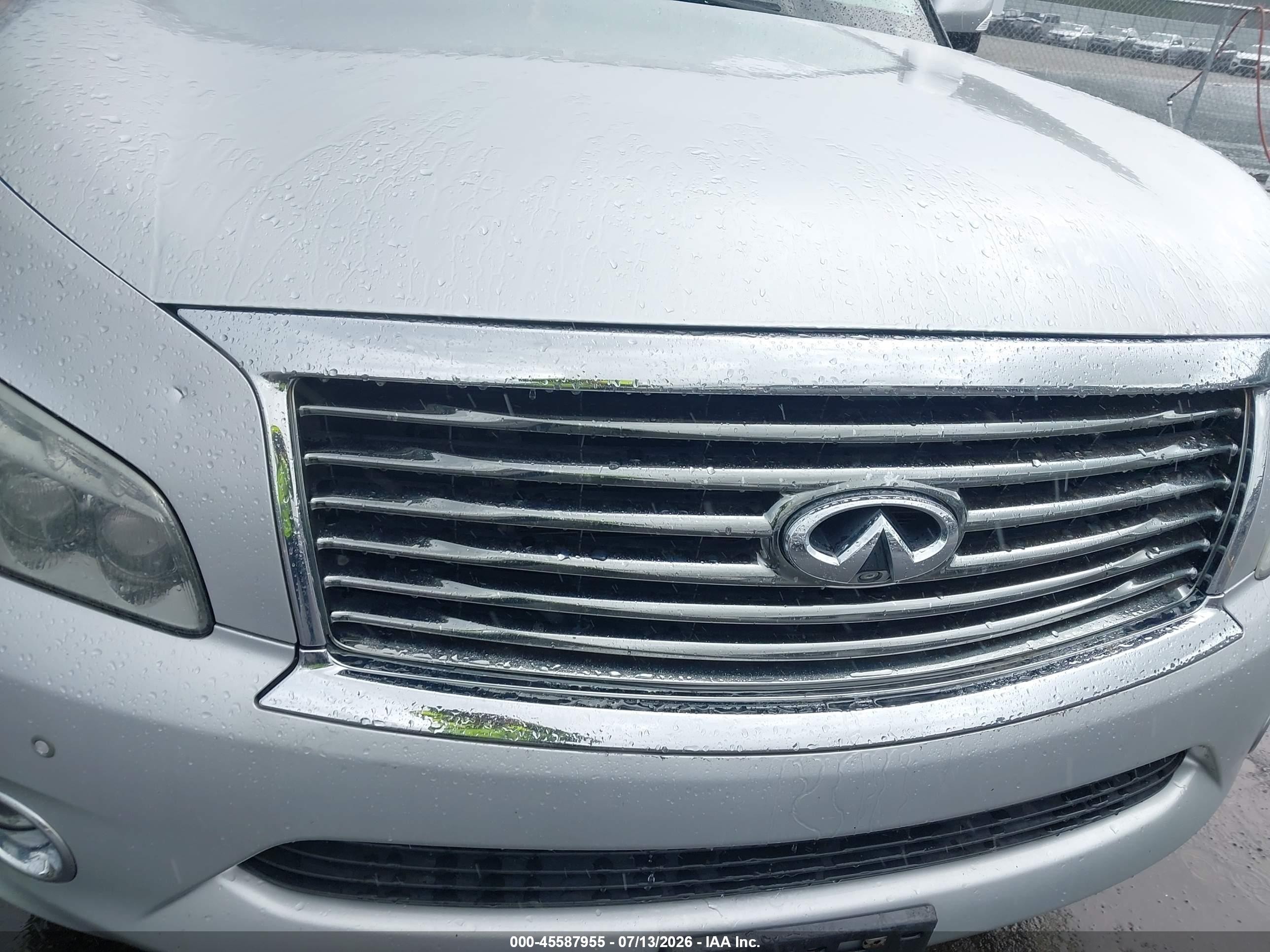 2011 Infiniti Qx56   Silver vin: JN8AZ2NF1B9502120