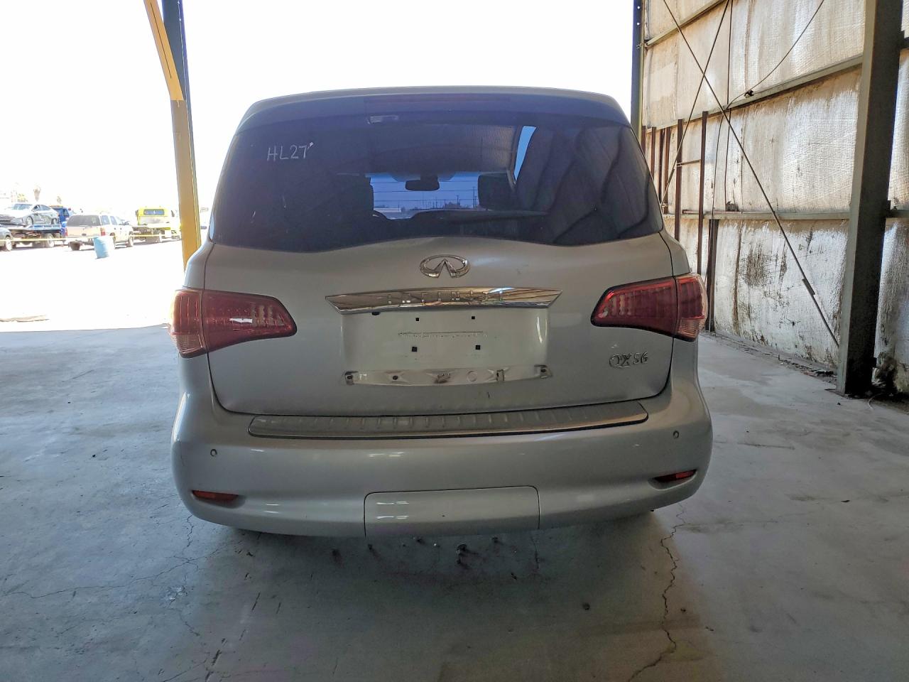 2013 Infiniti Qx56 Base Silver vin: JN8AZ2NF1D9530325