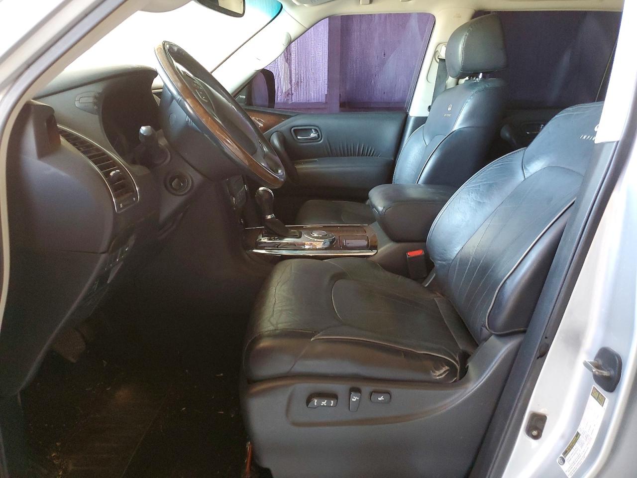 2013 Infiniti Qx56 Base Silver vin: JN8AZ2NF1D9530325