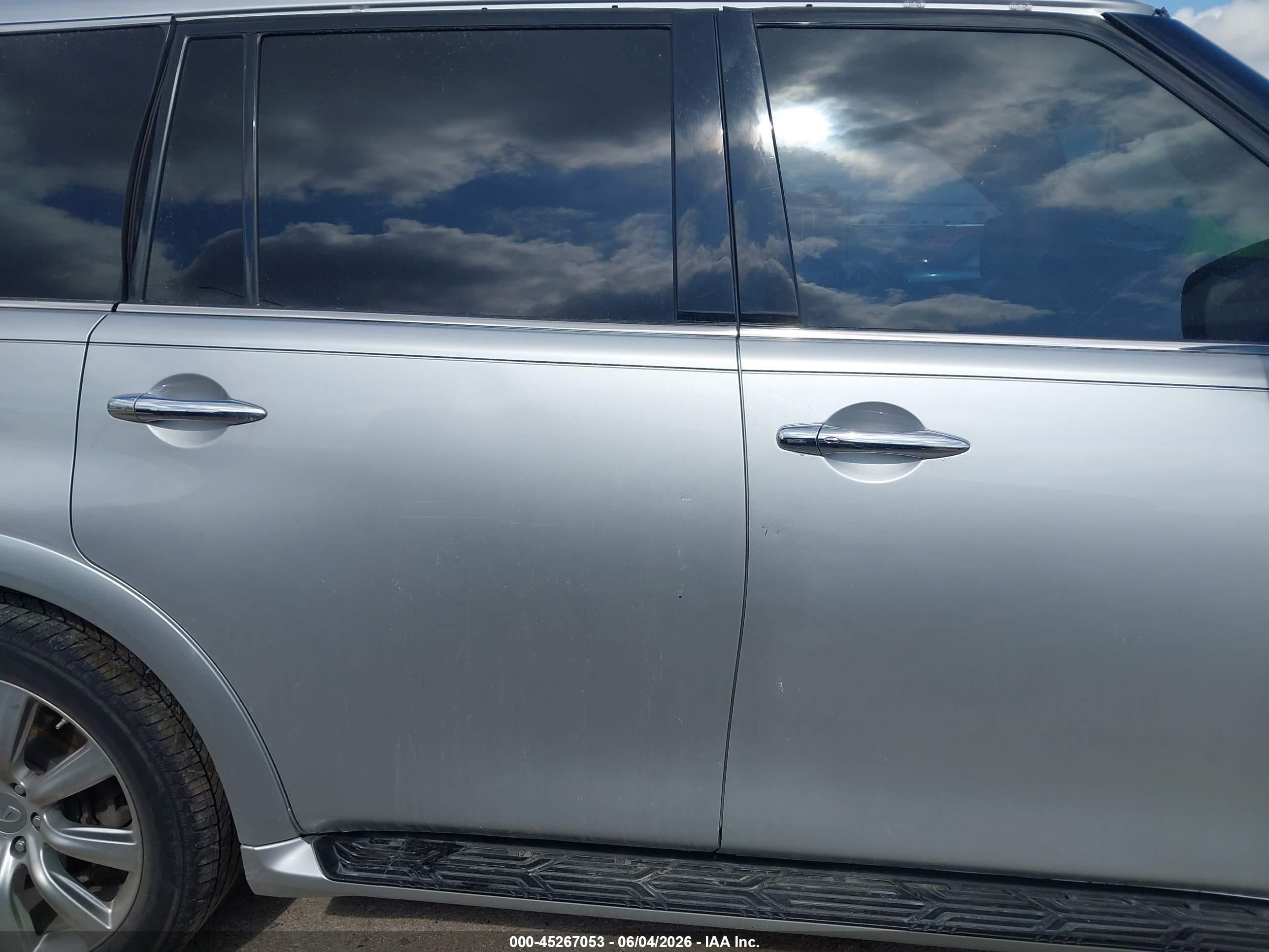 2014 Infiniti Qx80   Silver vin: JN8AZ2NF1E9551810