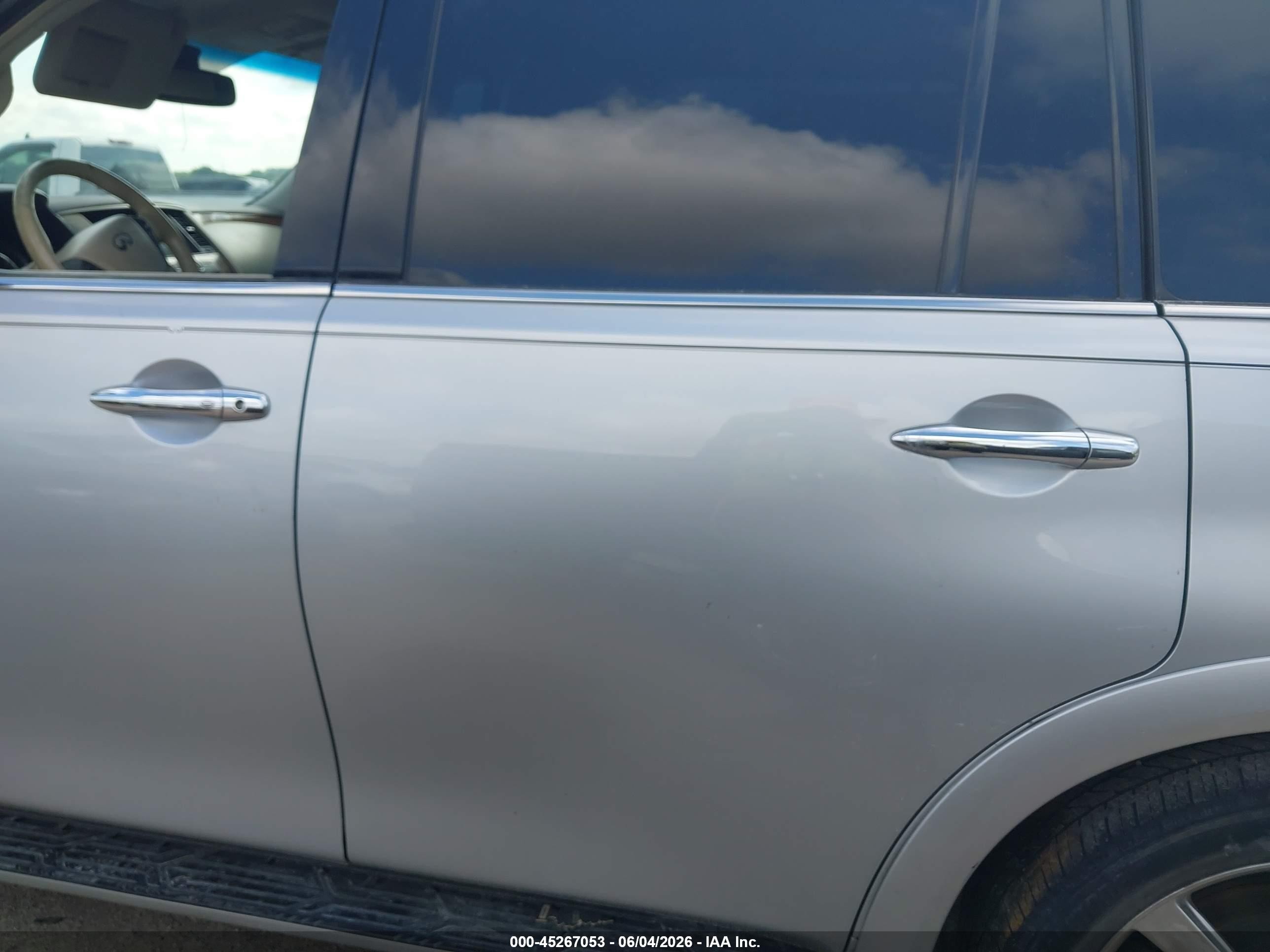 2014 Infiniti Qx80   Silver vin: JN8AZ2NF1E9551810