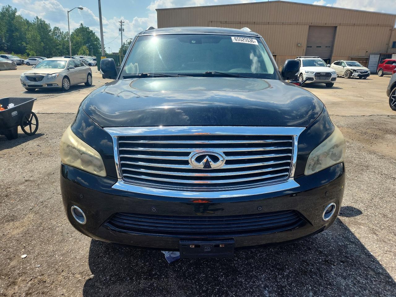 2014 Infiniti Qx80 Base Черный vin: JN8AZ2NF1E9552553