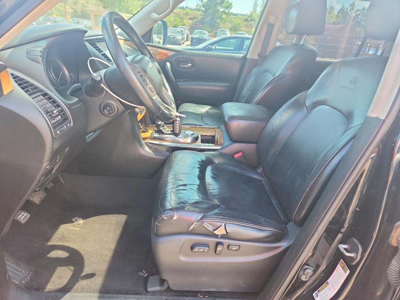 2014 Infiniti Qx80 Base Черный vin: JN8AZ2NF1E9552553