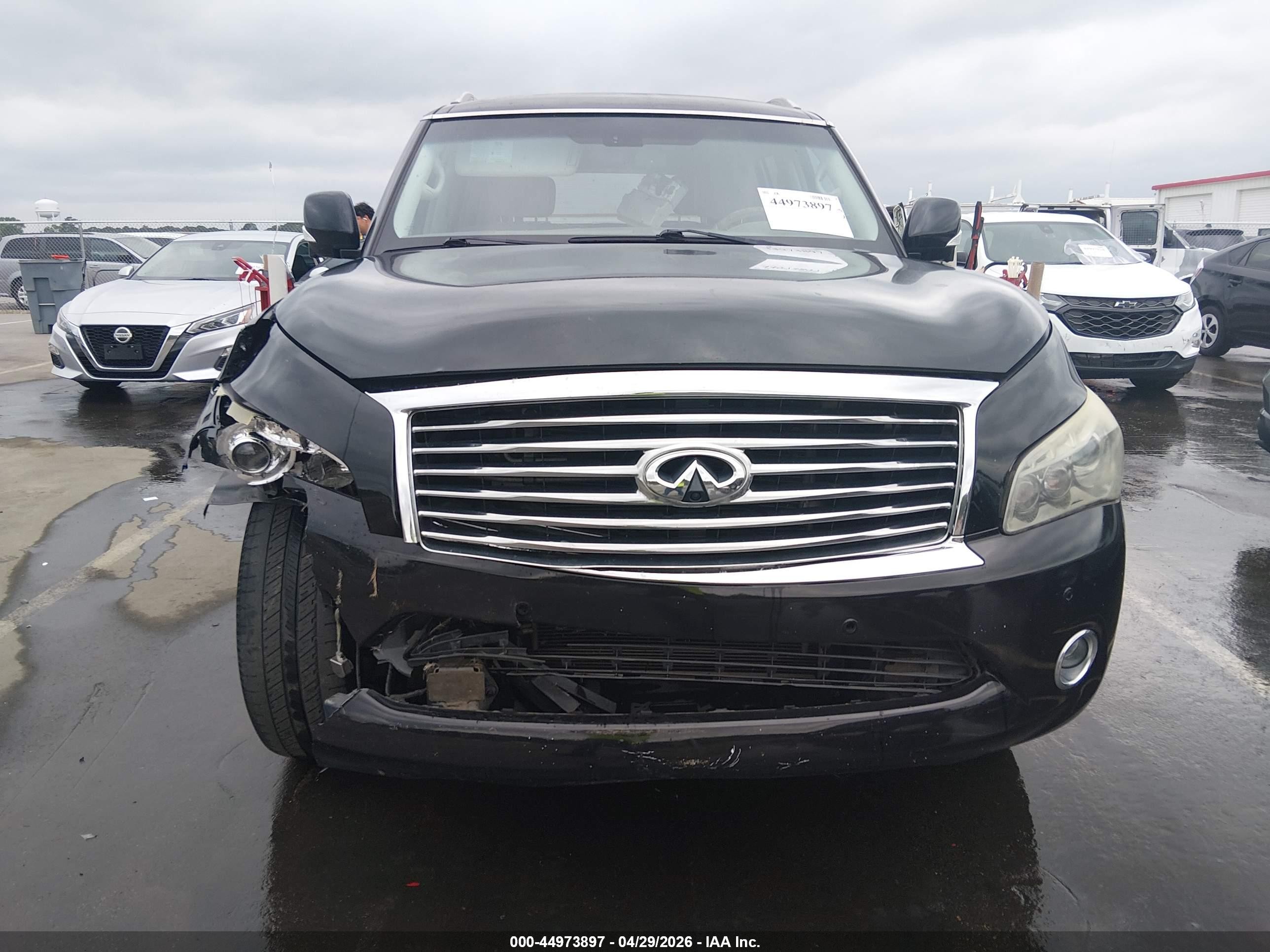 2014 Infiniti Qx80   Black vin: JN8AZ2NF1E9554626