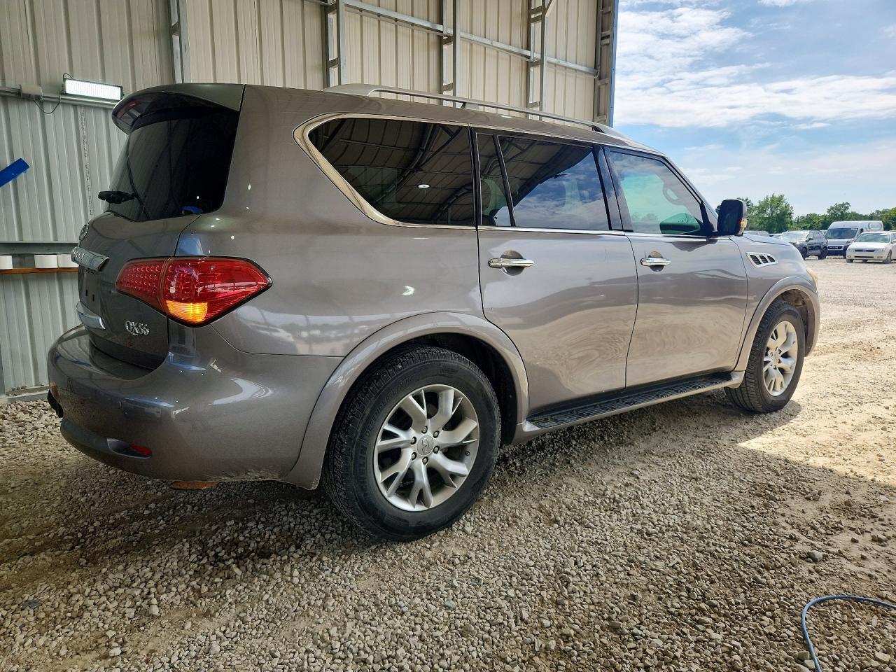 2011 Infiniti Qx56 Base Gray vin: JN8AZ2NF2B9501686