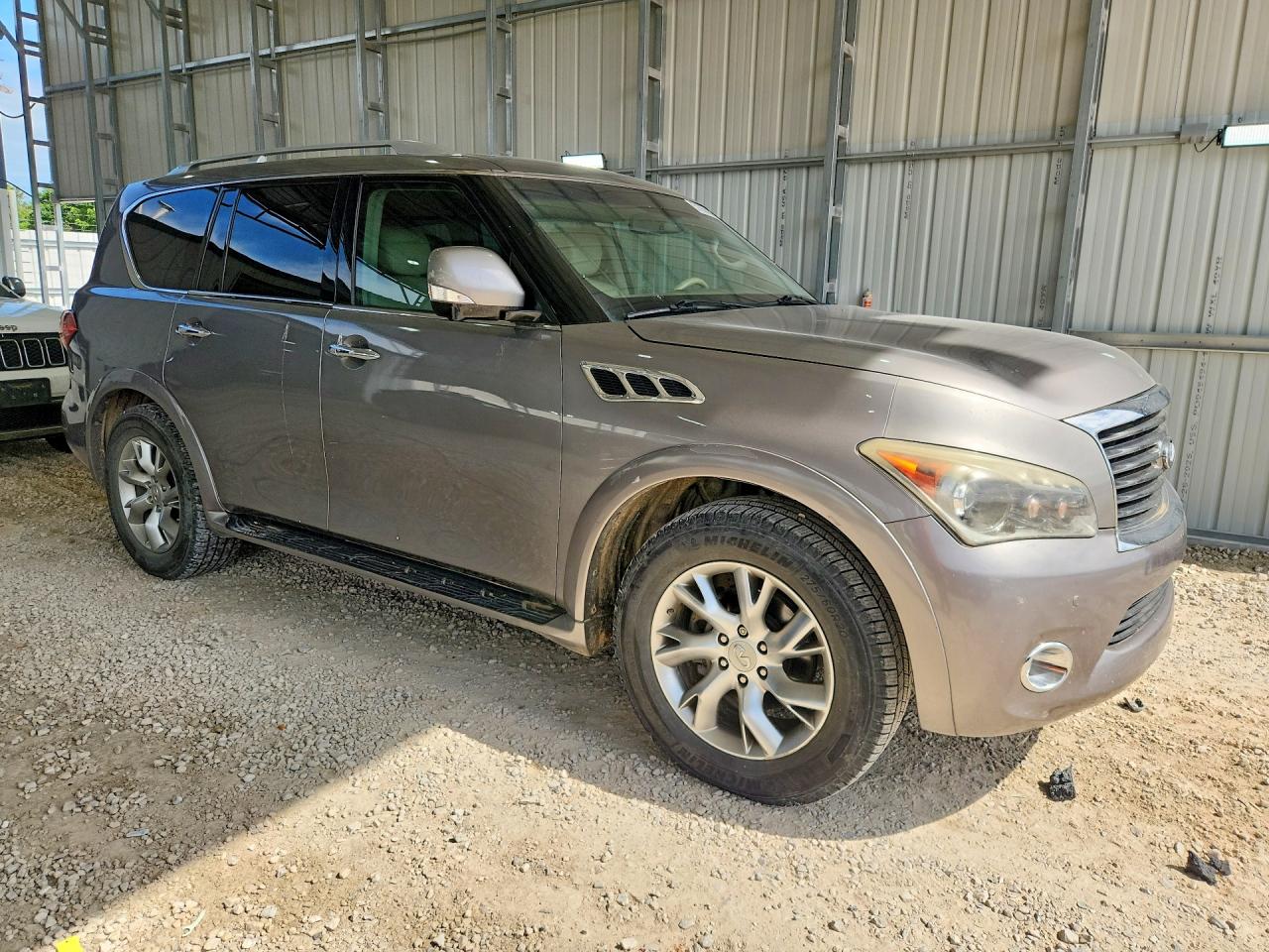 2011 Infiniti Qx56 Base Gray vin: JN8AZ2NF2B9501686