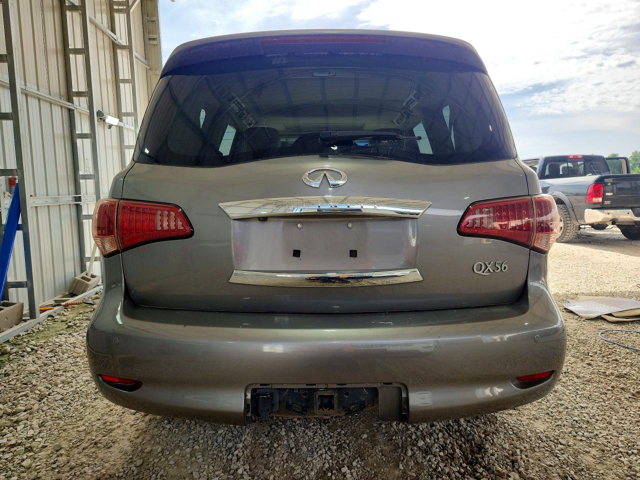 2011 Infiniti Qx56 Base Gray vin: JN8AZ2NF2B9501686