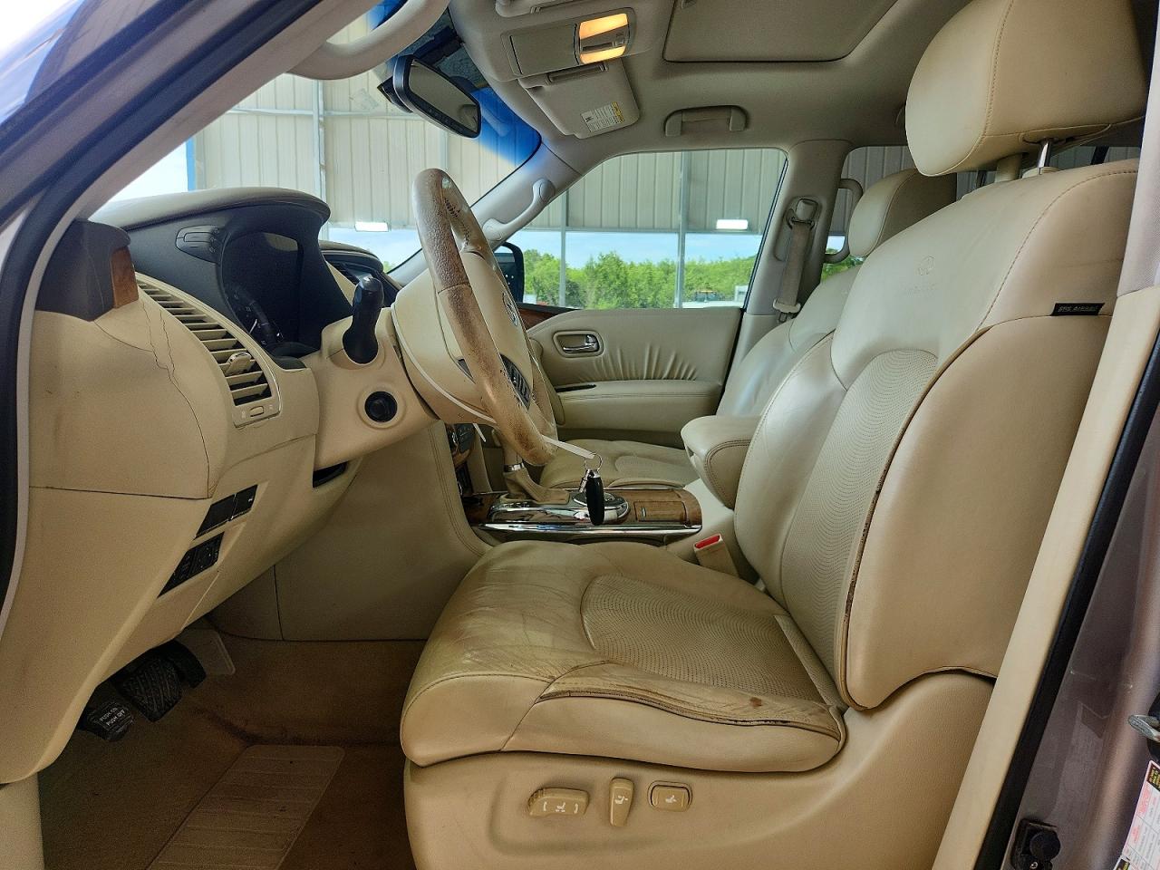 2011 Infiniti Qx56 Base Gray vin: JN8AZ2NF2B9501686