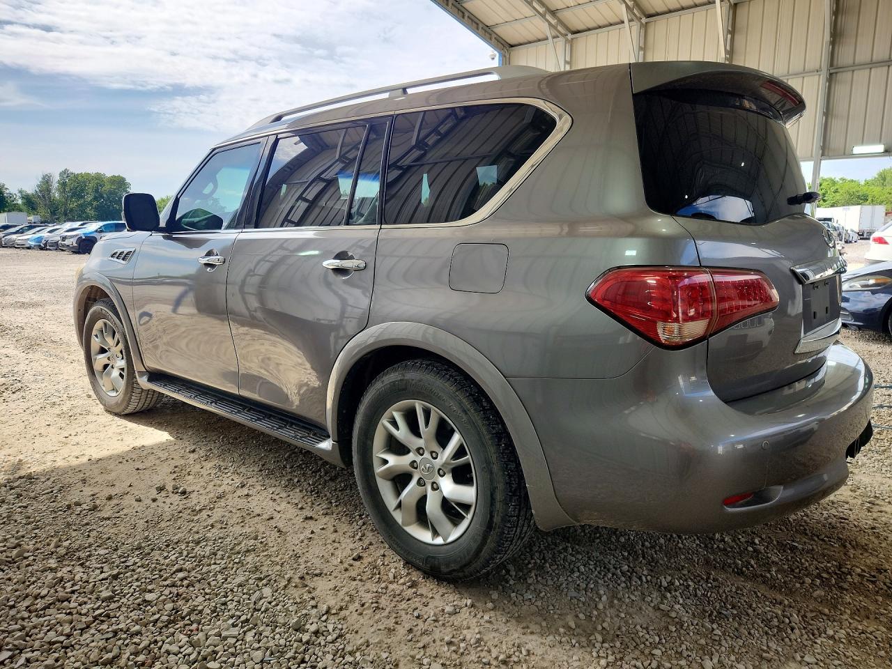 2011 Infiniti Qx56 Base Gray vin: JN8AZ2NF2B9501686