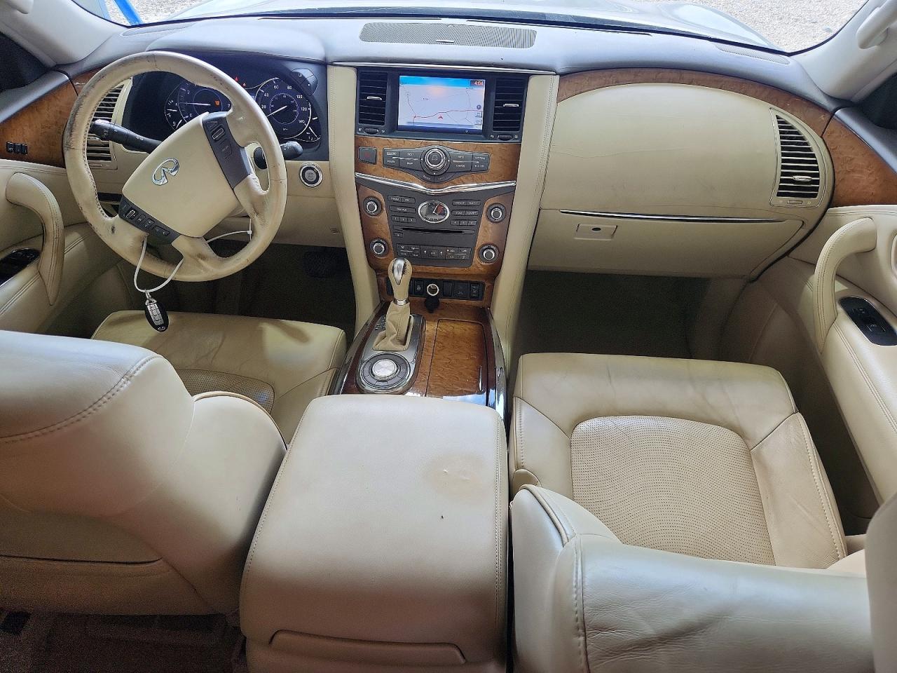 2011 Infiniti Qx56 Base Gray vin: JN8AZ2NF2B9501686