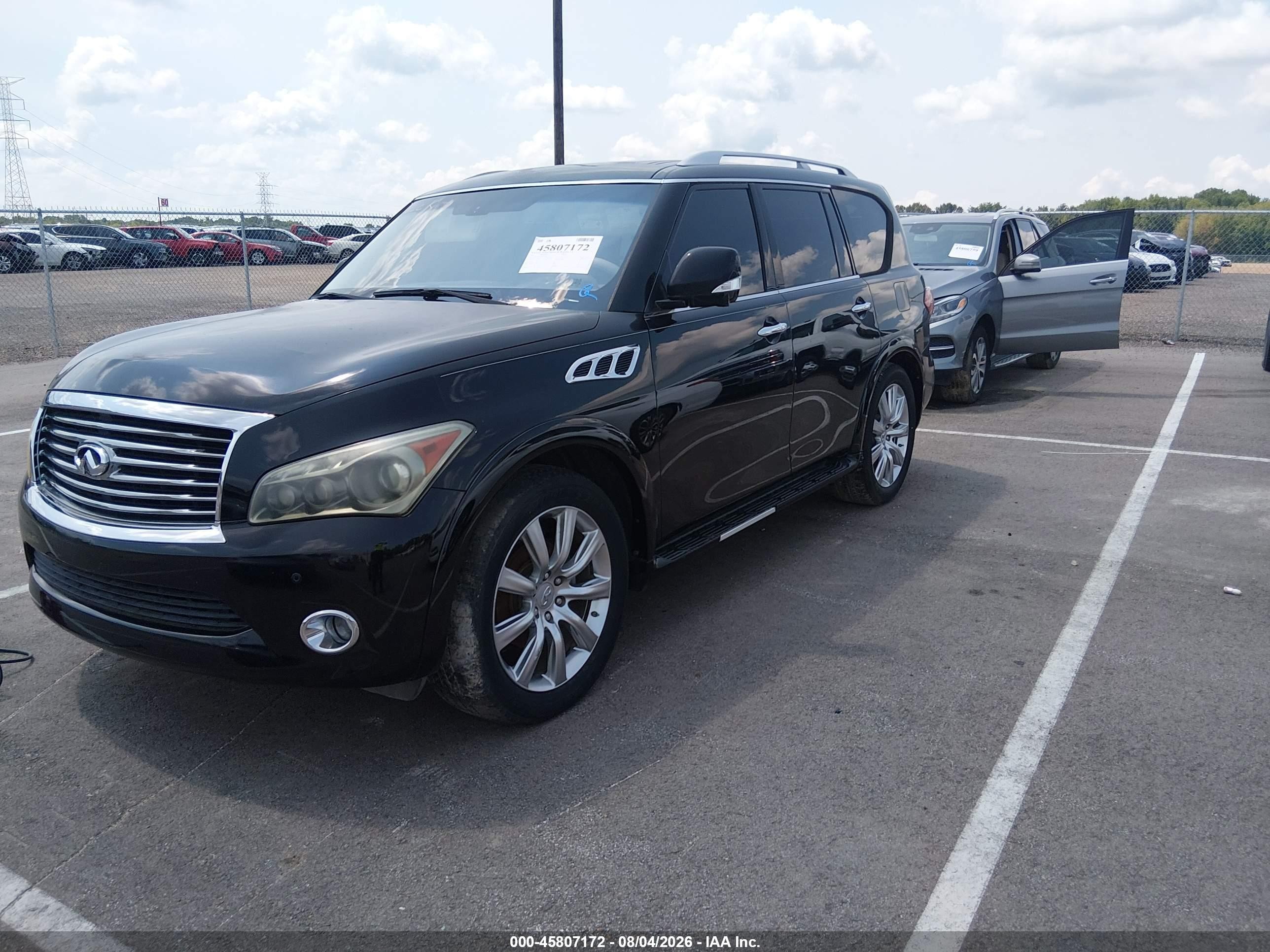 2011 Infiniti Qx56   Black vin: JN8AZ2NF2B9503714
