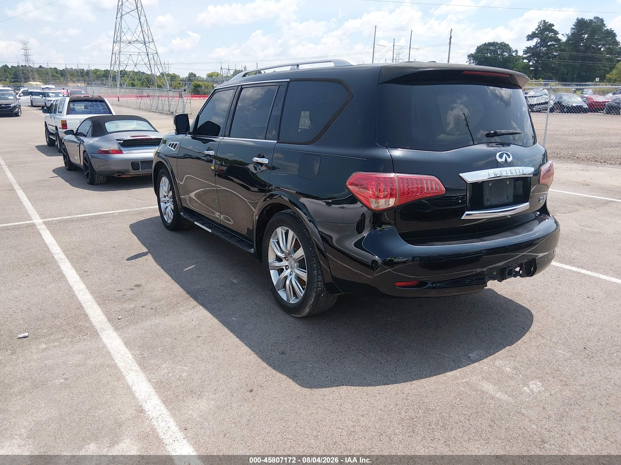 2011 Infiniti Qx56   Black vin: JN8AZ2NF2B9503714