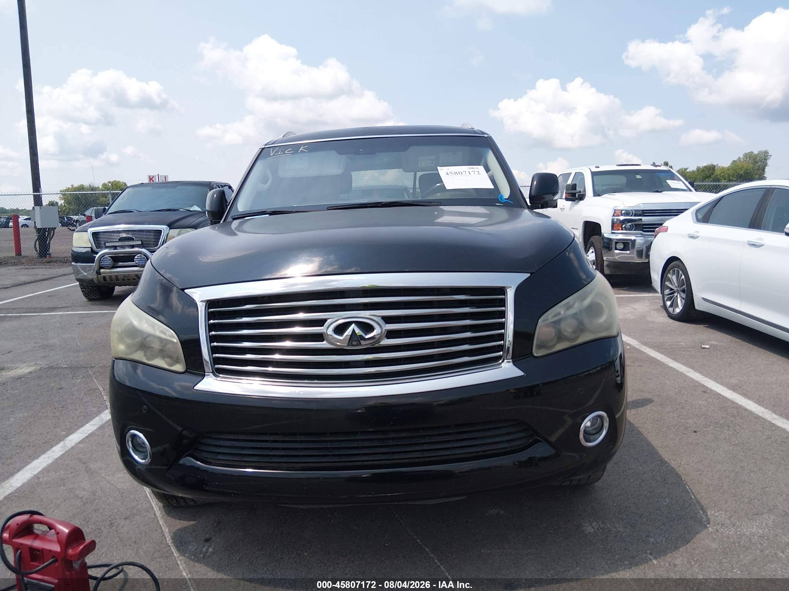2011 Infiniti Qx56   Black vin: JN8AZ2NF2B9503714