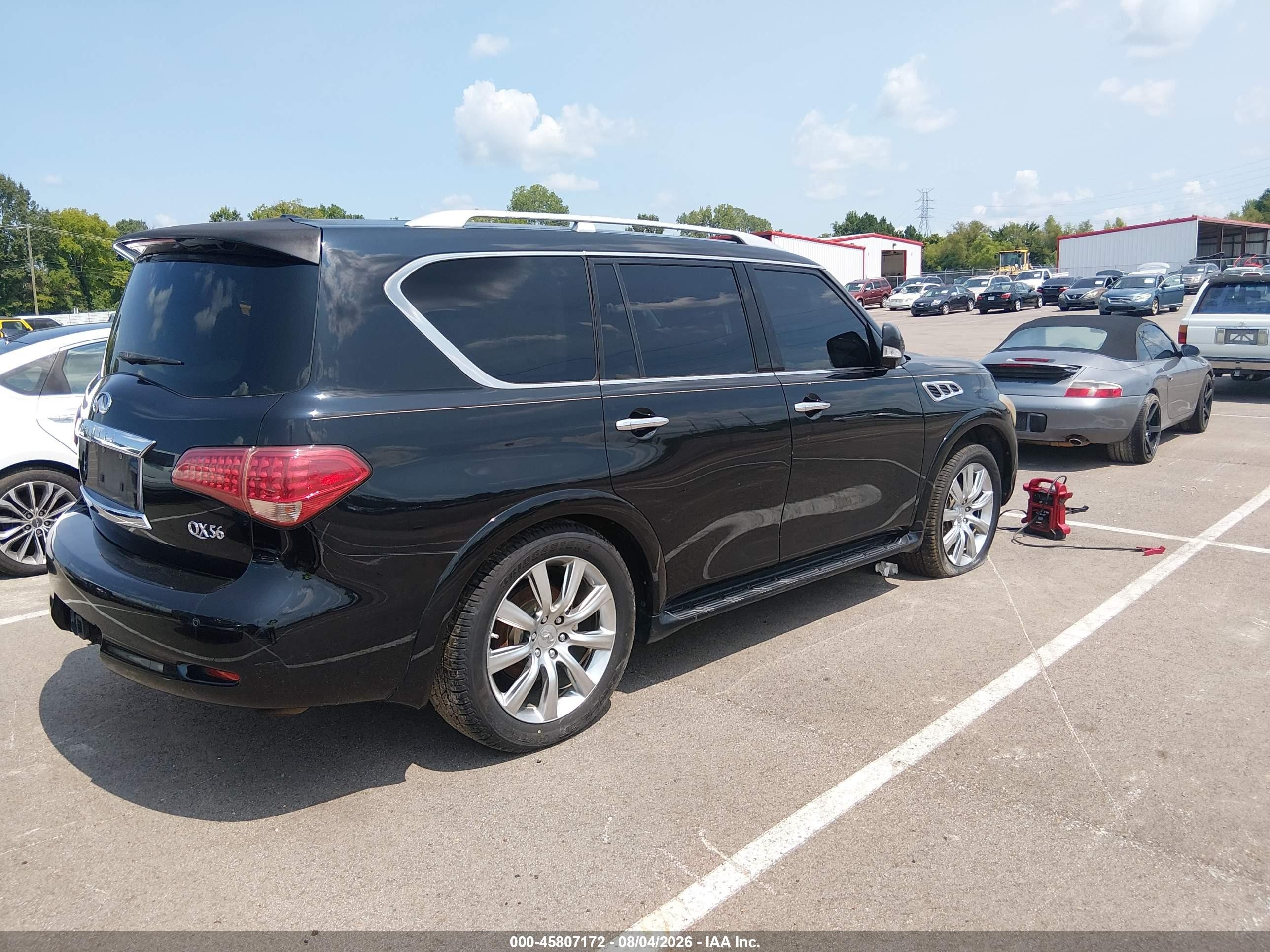 2011 Infiniti Qx56   Black vin: JN8AZ2NF2B9503714