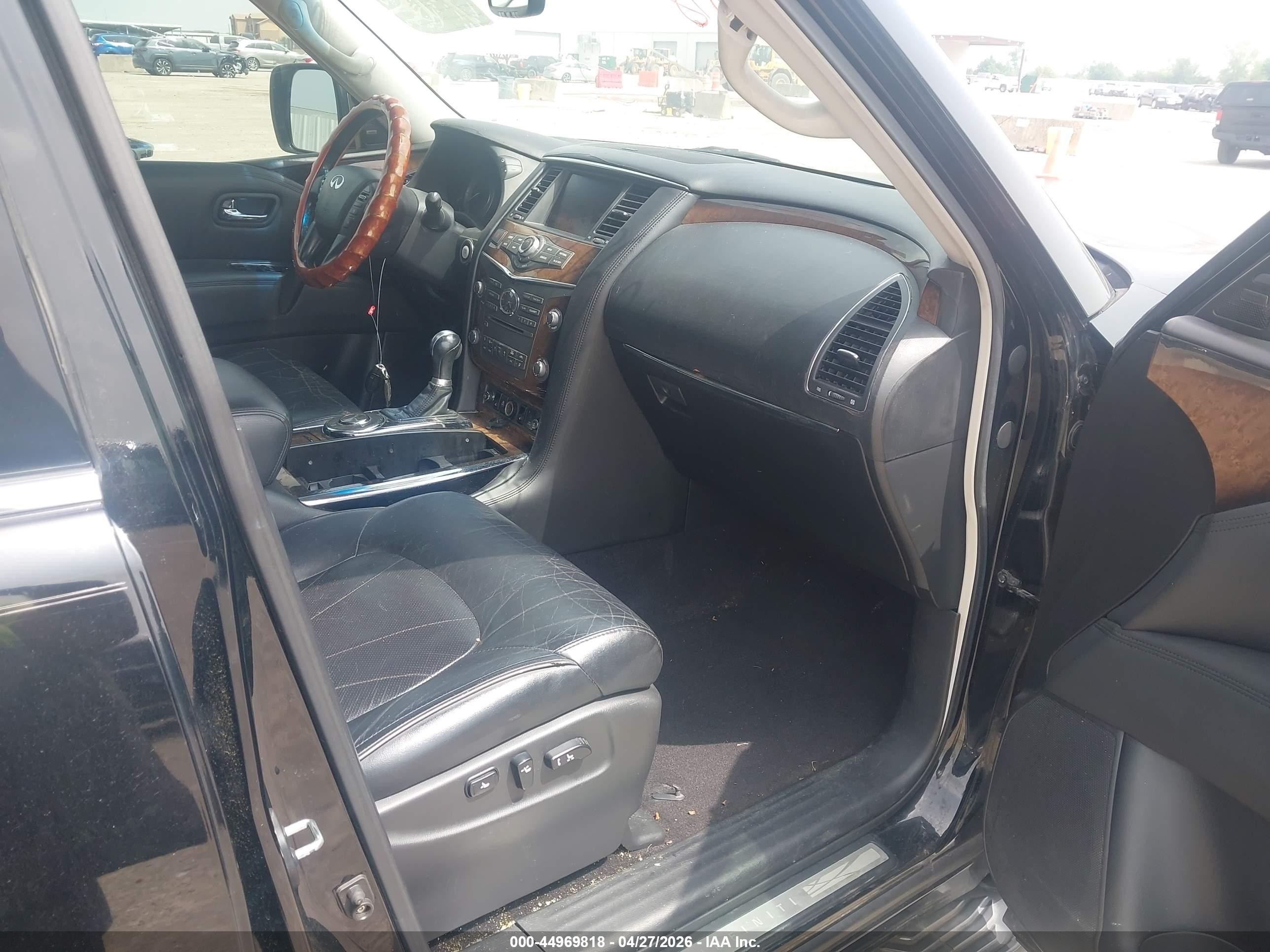 2012 Infiniti Qx56   Black vin: JN8AZ2NF2C9515024