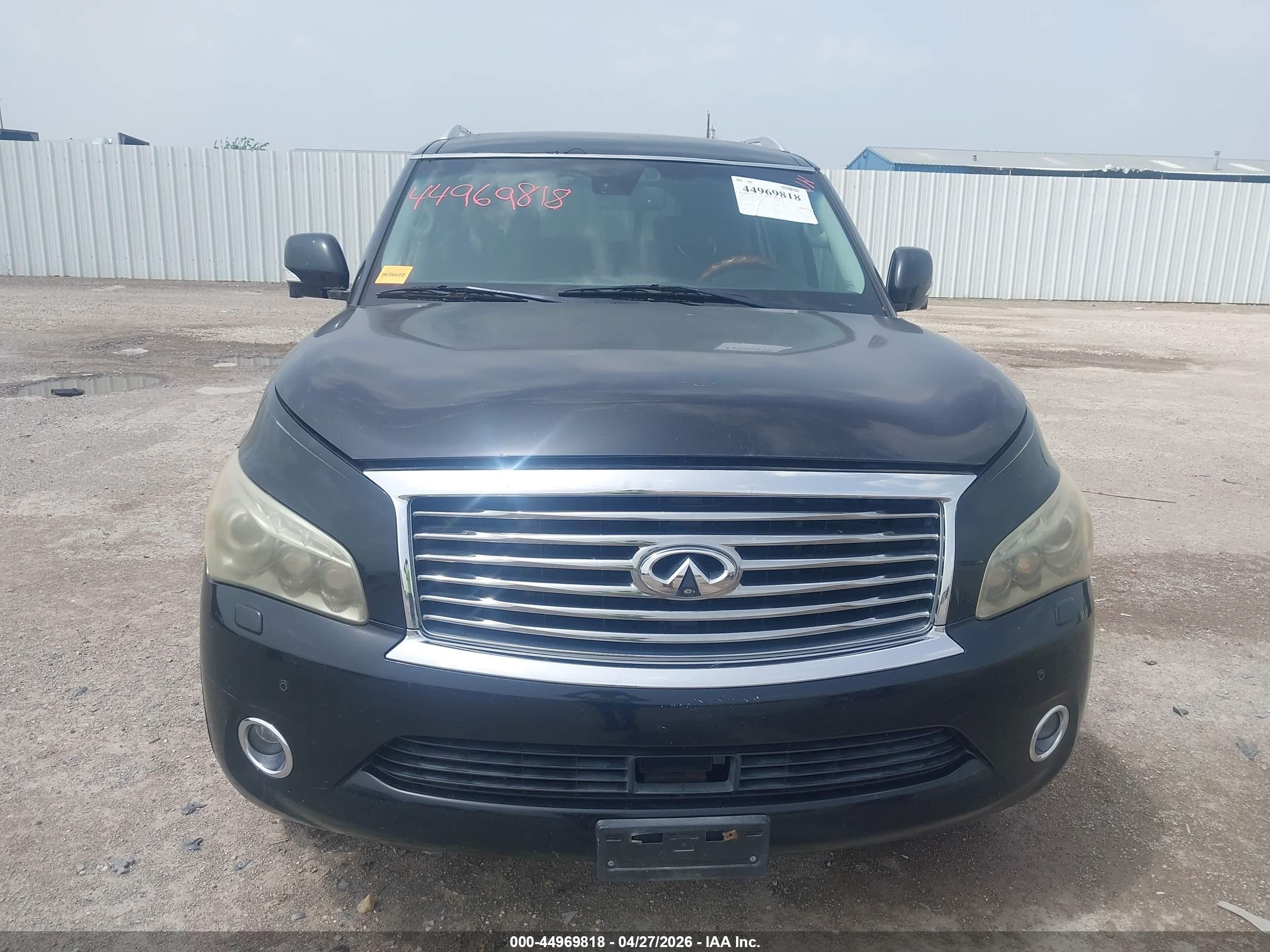 2012 Infiniti Qx56   Black vin: JN8AZ2NF2C9515024