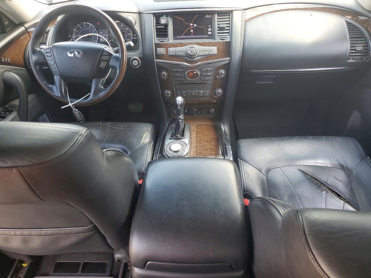 2012 Infiniti Qx56 Base Black vin: JN8AZ2NF2C9518585