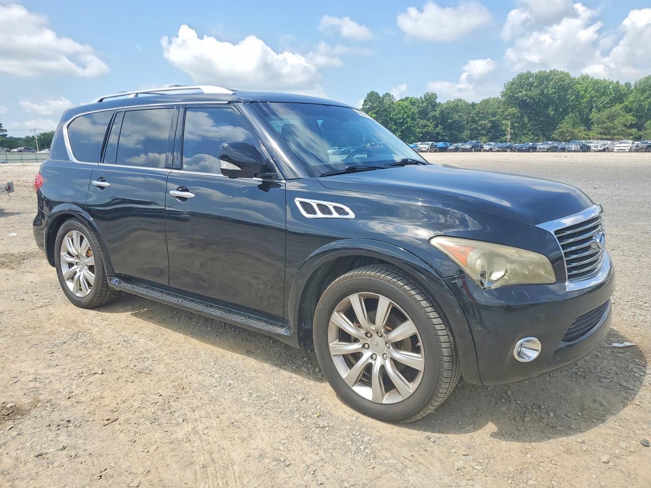 2012 Infiniti Qx56 Base Black vin: JN8AZ2NF2C9518585