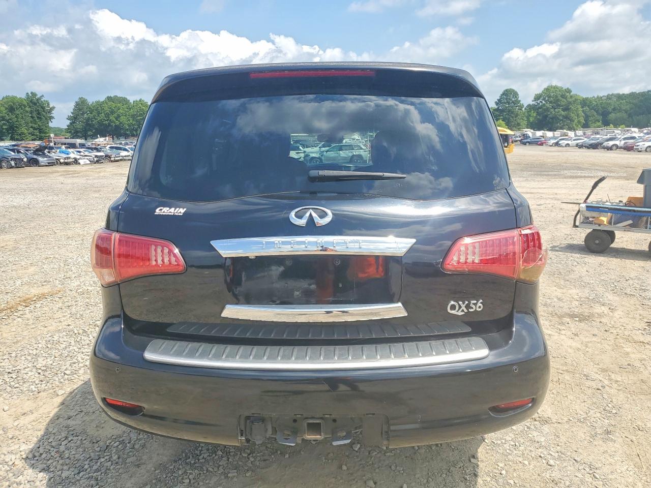 2012 Infiniti Qx56 Base Black vin: JN8AZ2NF2C9518585
