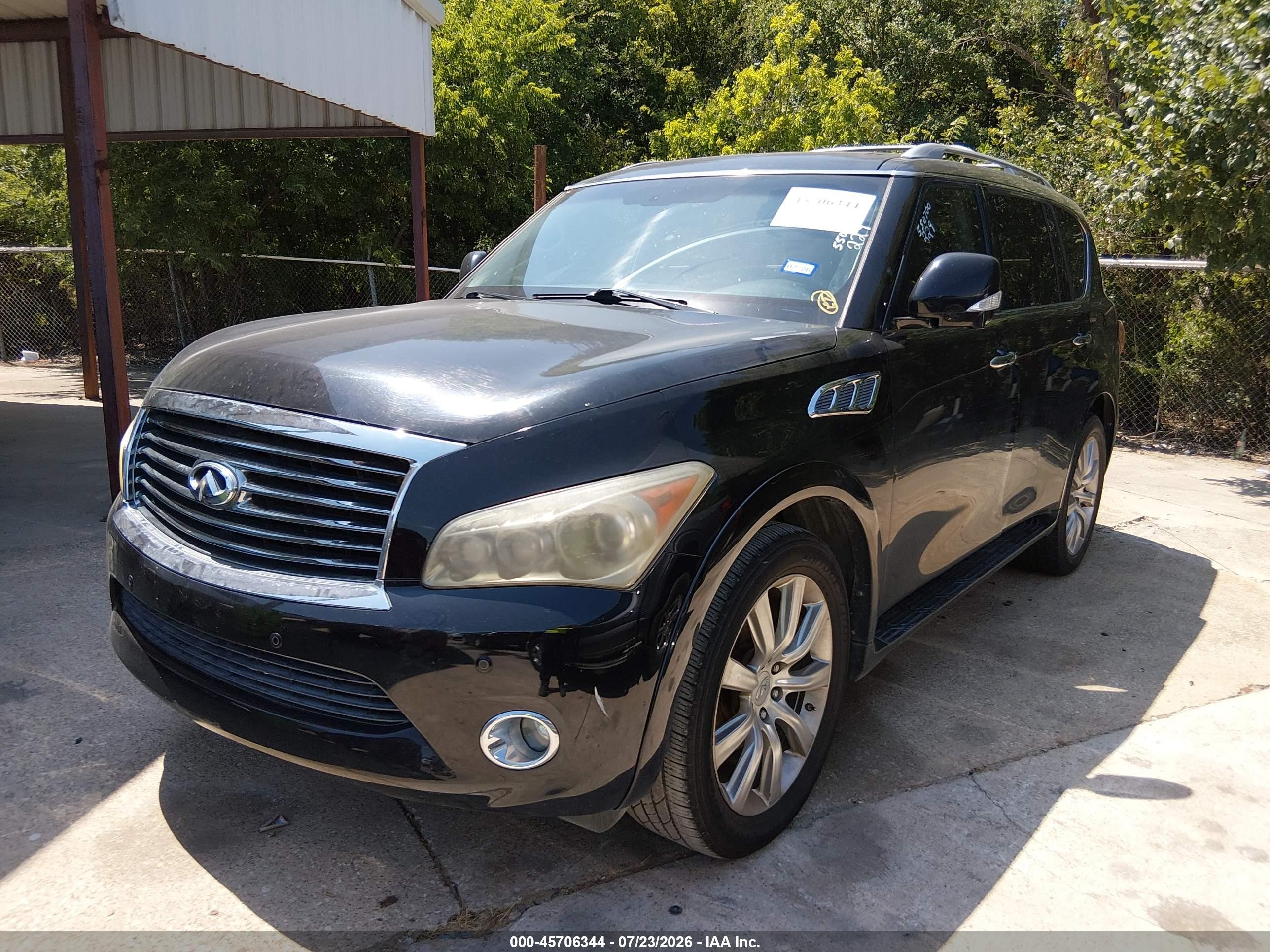 2013 Infiniti Qx56 Black vin: JN8AZ2NF2D9550700