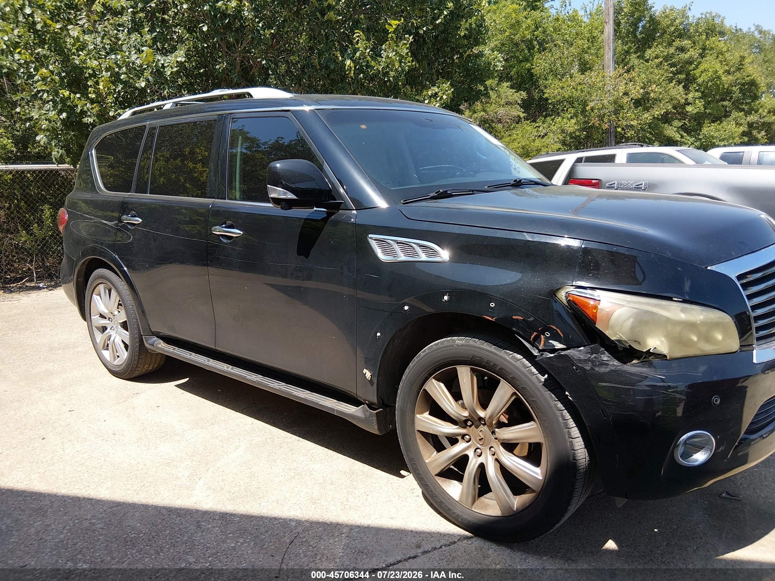 2013 Infiniti Qx56 Black vin: JN8AZ2NF2D9550700